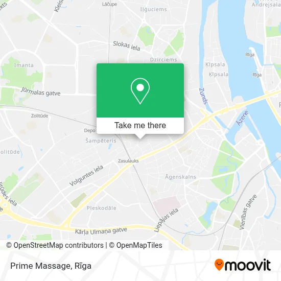 Prime Massage map