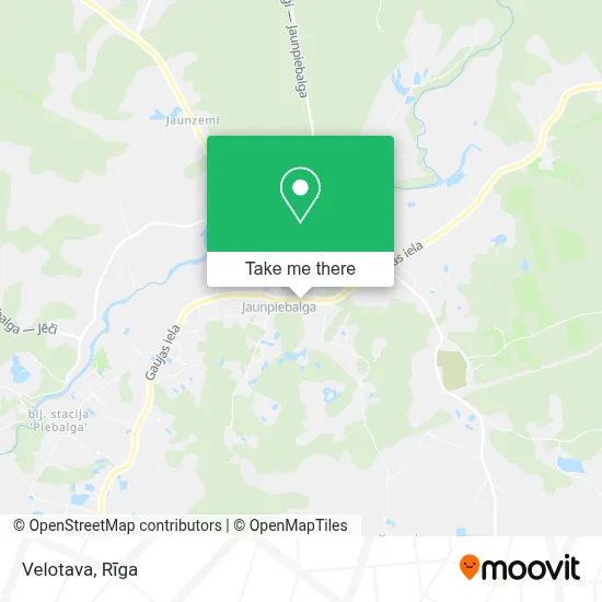 Velotava map