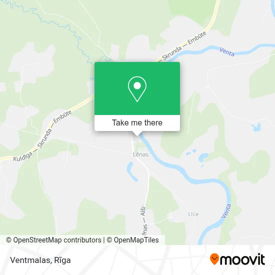 Ventmalas map