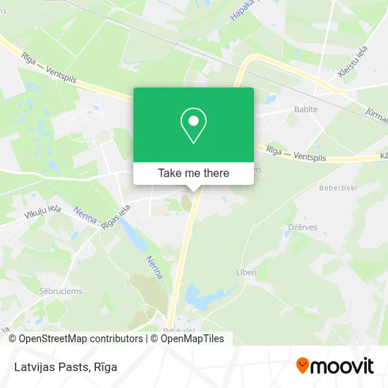 Latvijas Pasts map