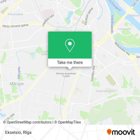 Ekselsio map