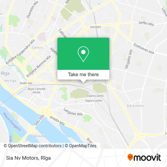 Sia Nv Motors map