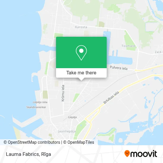 Lauma Fabrics map