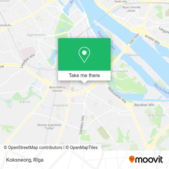 Koksneorg map