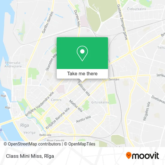 Class Mini Miss map