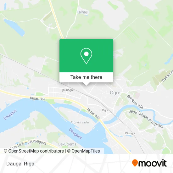Dauga map