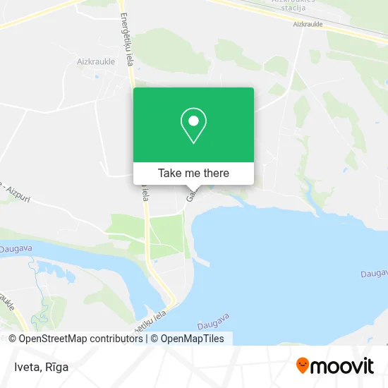 Iveta map