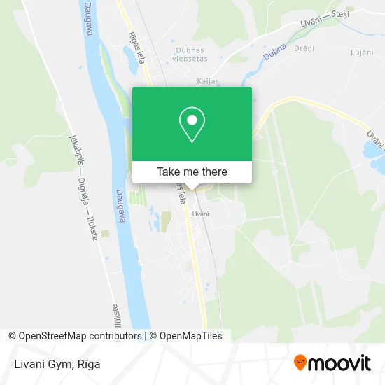 Livani Gym map