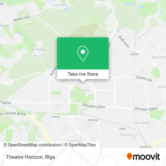 Theatre Horizon map