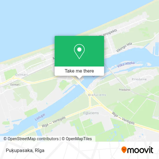 Puķupasaka map