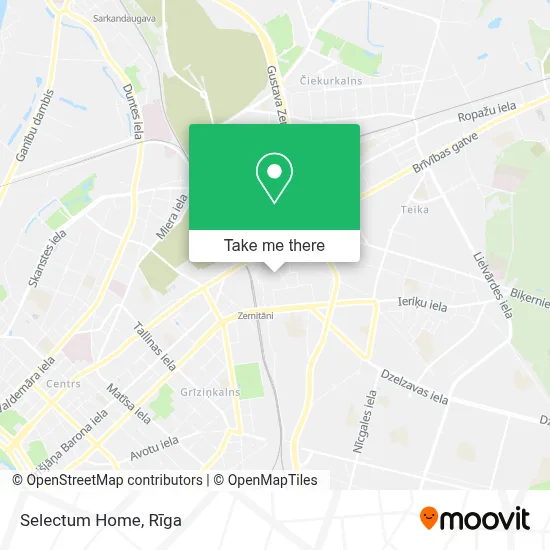 Selectum Home map
