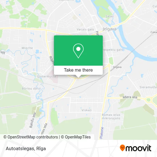 Autoatslegas map