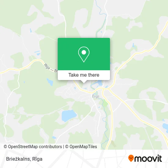 Briežkalns map