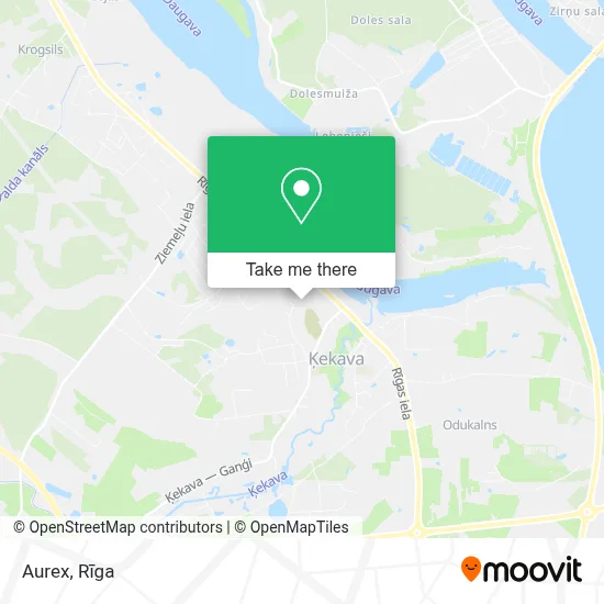 Aurex map
