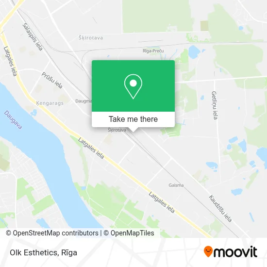 Olk Esthetics map