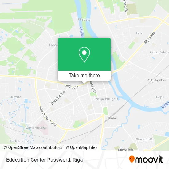 Education Center Password map