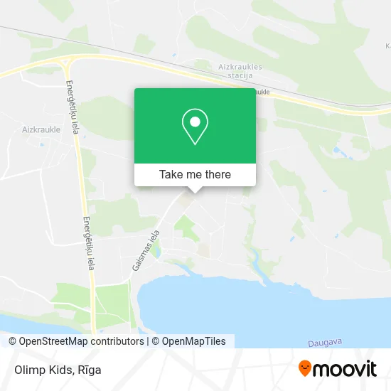 Olimp Kids map