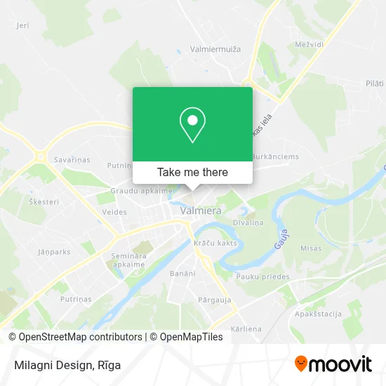 Milagni Design map