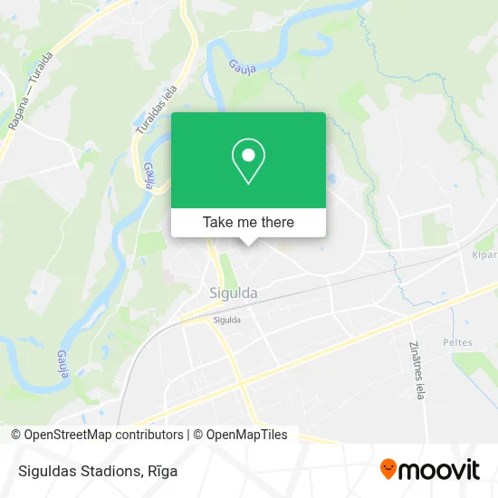 Siguldas Stadions map