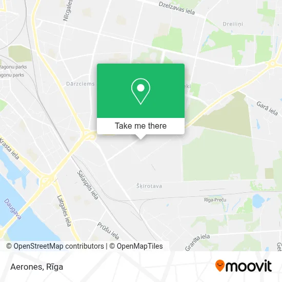 Aerones map