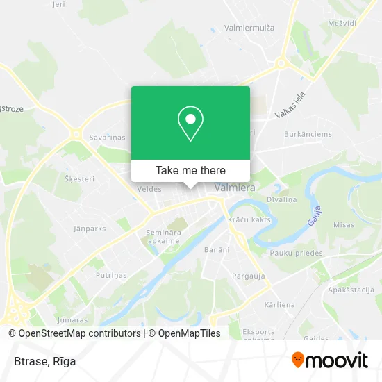 Btrase map