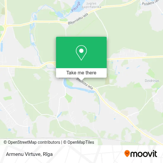 Armenu Virtuve map