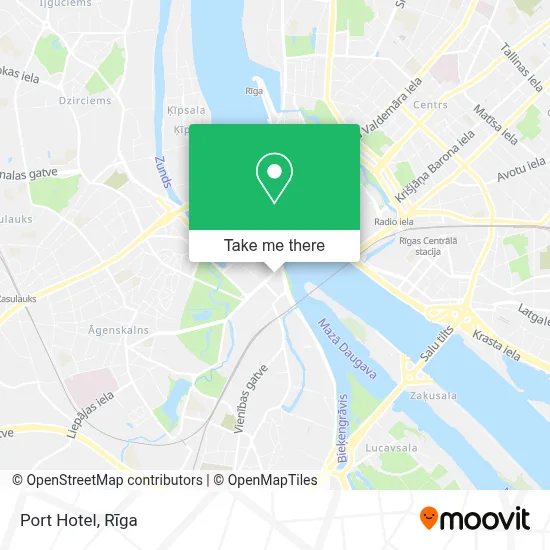 Port Hotel map