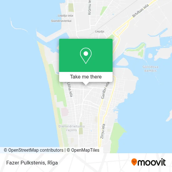 Fazer Pulkstenis map