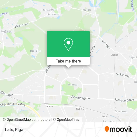 Lats map