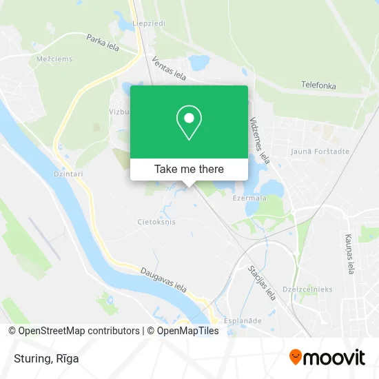 Sturing map