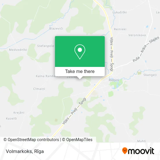 Volmarkoks map