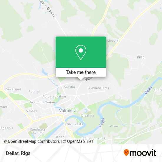 Deilat map