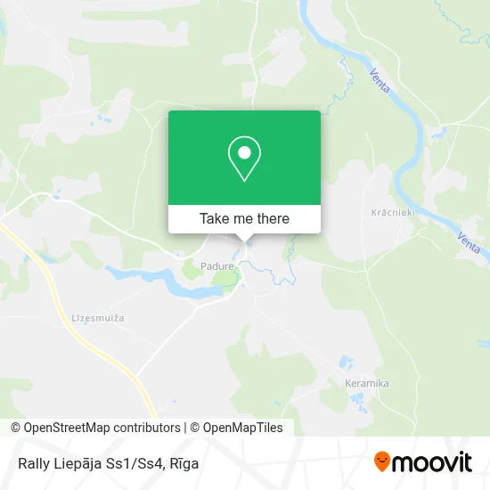 Rally Liepāja Ss1/Ss4 map