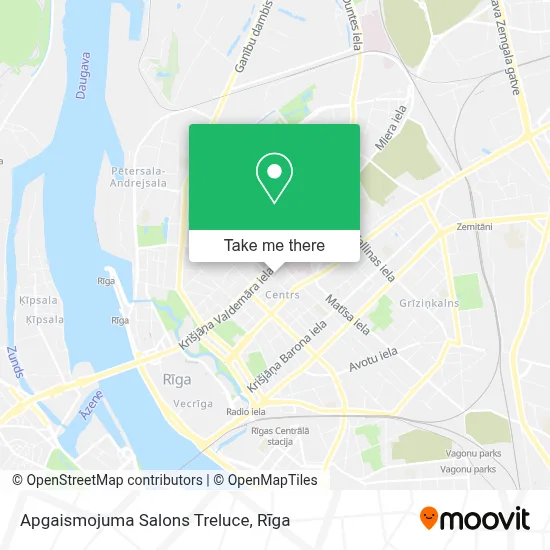 Apgaismojuma Salons Treluce map