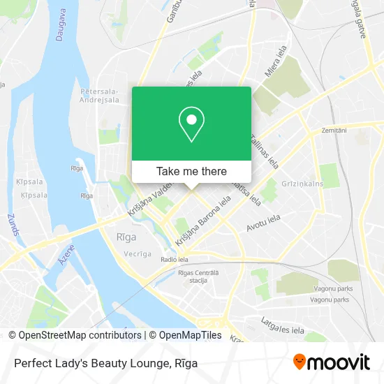 Perfect Lady's Beauty Lounge map