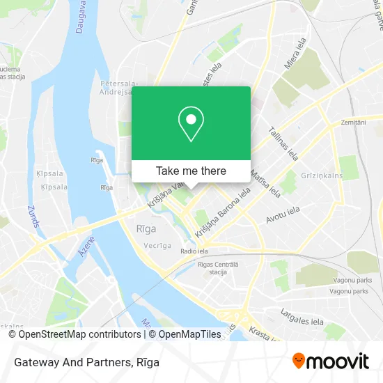 Gateway And Partners map