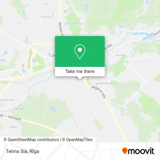 Telms Sia map