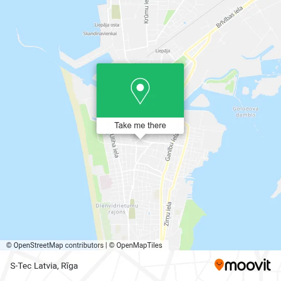 S-Tec Latvia map