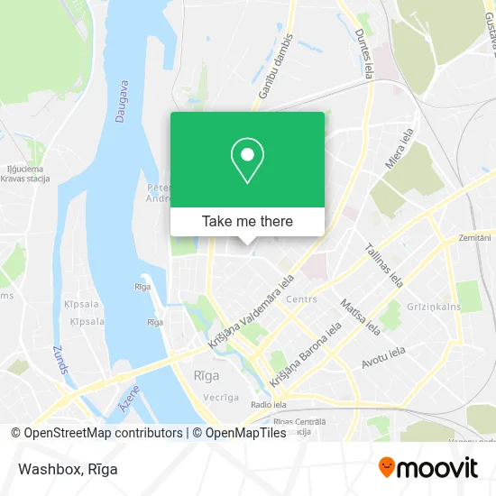 Washbox map