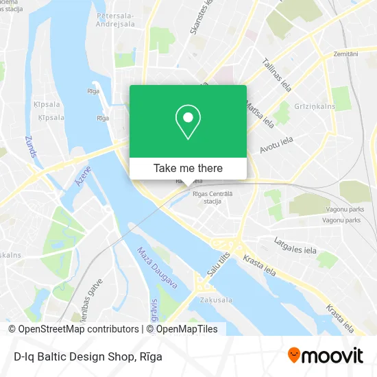 D-Iq Baltic Design Shop map