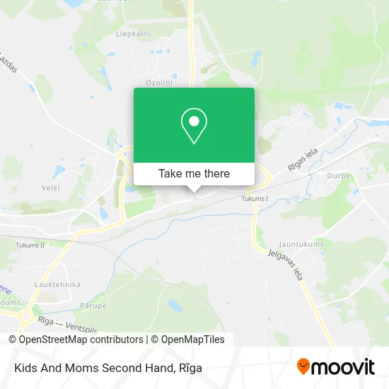 Kids And Moms Second Hand map