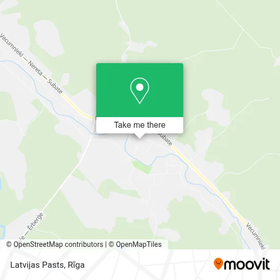 Latvijas Pasts map