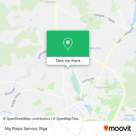 Mg Riepu Serviss map