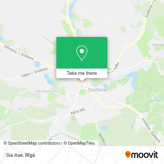 Sia Ase map