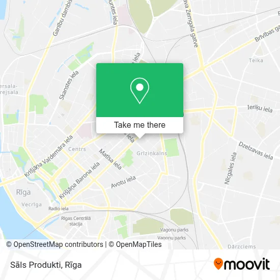 Sāls Produkti map