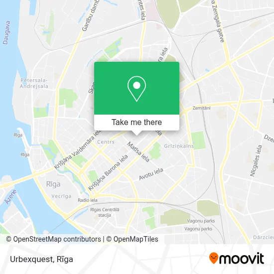 Urbexquest map