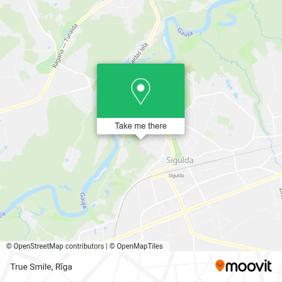 True Smile map