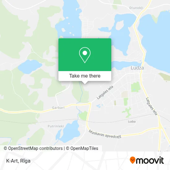 K-Art map