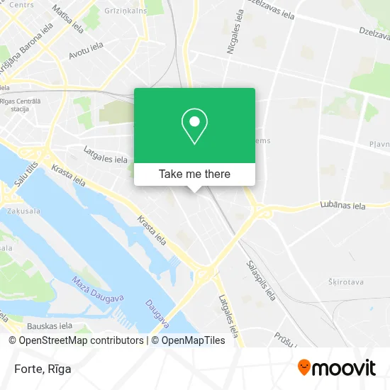 Forte map