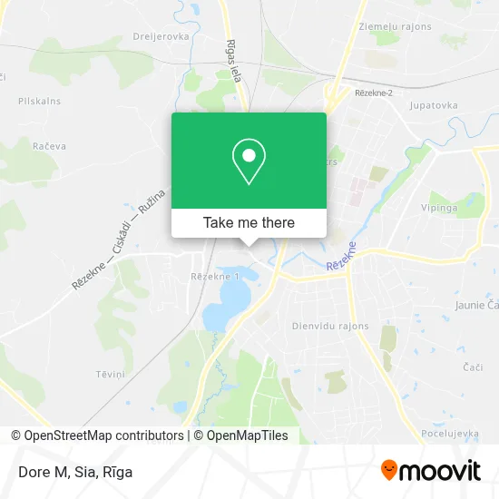 Dore M, Sia map